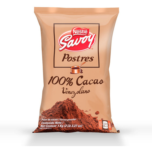 Cacao En Polvo Savoy De 1 Kg