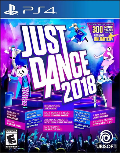 Just Dance 2018  Ps4 Cd Fisico Nuevo/sellado En Stock
