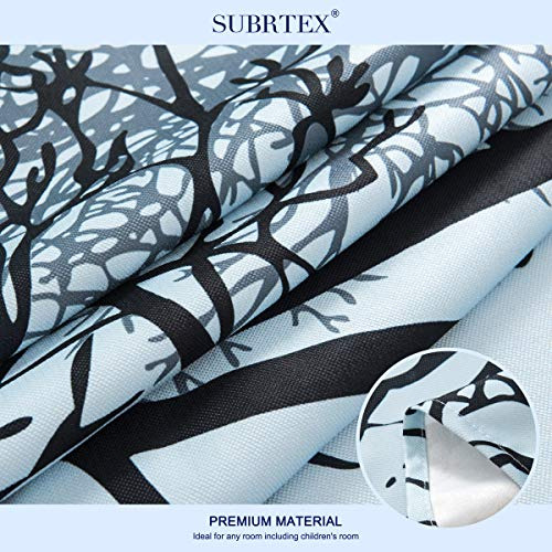 Cortinas Estampadas Para Oscurecimiento De Habitación, Color