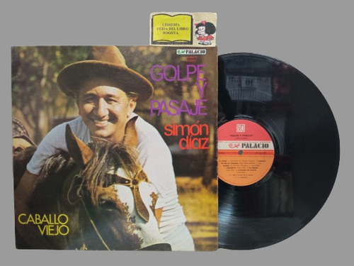 Lp - Acetato - Simon Díaz - Golpe Y Pasaje - Joropo - 1980
