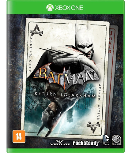 Batman Return To Arkham - Mídia Física - Novo - Xbox One