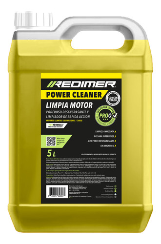 Limpia Motor Power Cleaner 5 L - Redimer