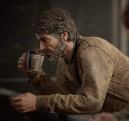 Taza De Cerámica The Last Of Us 2 Búho Taza De Joel En Caja Blanco The Last Of Us 2 Búho Taza De Joel