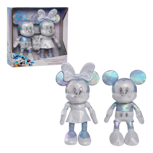 D100 Mickey & Minnie - Par De Juguetes Para Niños De 3 Añ.