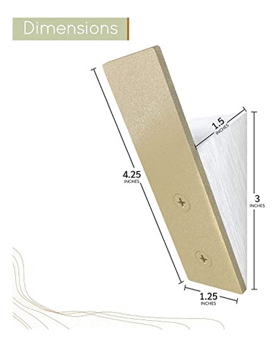 Perchero De Pared Con Gancho Para Abrigos Y Sombreros En Lat