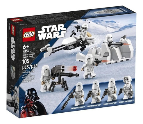 Lego Star Wars Snowtrooper Paquete De Batalla 105 Piezas