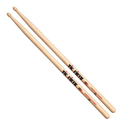 Baqueta 55a Vic Firth Ponta De Madeira American Classic