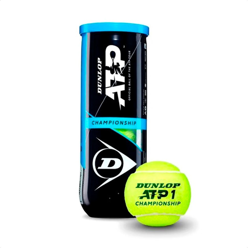 Tubo Pelotas Dunlop Tenis X3 Atp Championship Importadas Pro