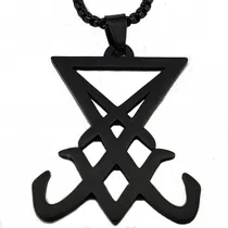 Comprar Dije Baphomet Sello Satanas Sigilo Acero Inoxidable #145