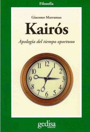 Libro Kairos Apologia Del Tiempo Oportuno Nvo