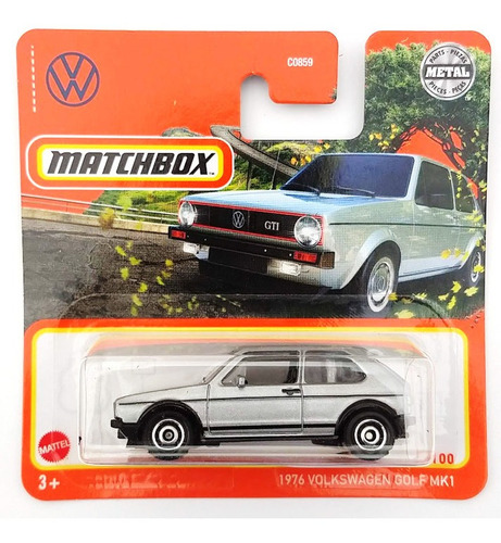 Matchbox Volkswagen Golf Mk1 Clasico Original Coleccion