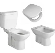 Comprar Combo Bari Ferrum Bidet 3aguj Inodoro Largo Deposito Asiento