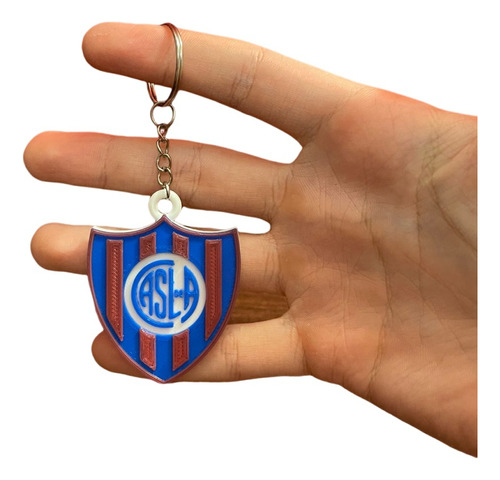 Llavero San Lorenzo Escudo Futbol 3d X10