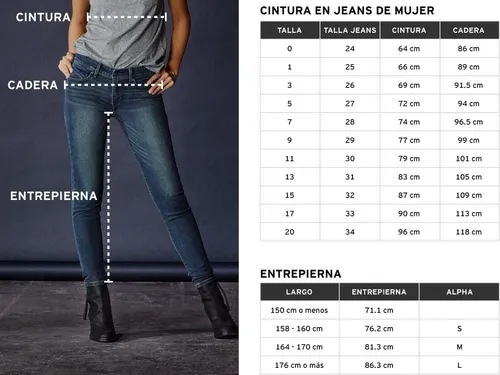 Pantalon Levi's Skinny Ankle Artic Blue Dama | Meses sin intereses