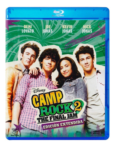 Camp Rock 2 Dos Extendida Demi Lovato Pelicula Blu-ray