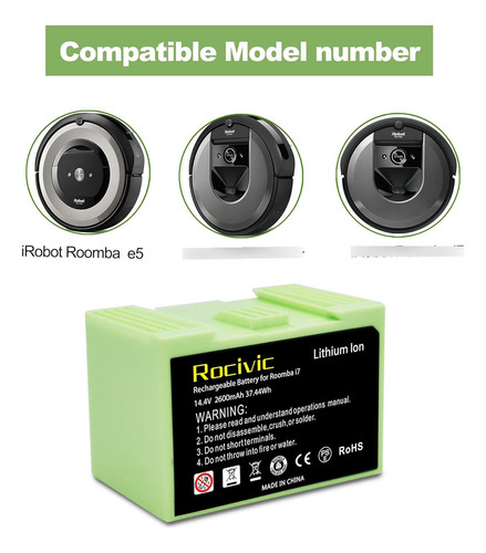 Bateria Para Irobot Roomba