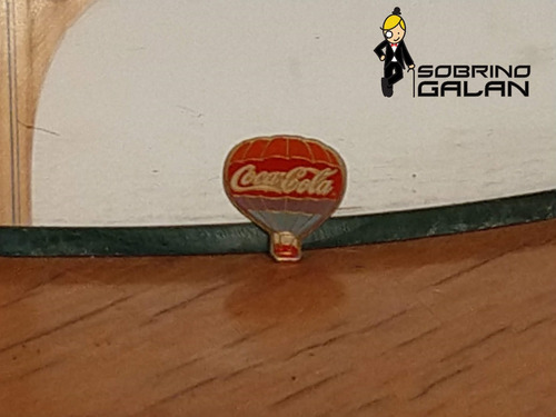 Pin Metálico Coca Cola Globo Aeroestatico 