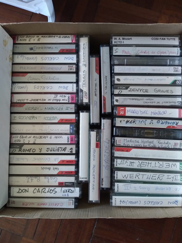 Cassettes - Lote De 40 Unidades. Cassttes Grabados