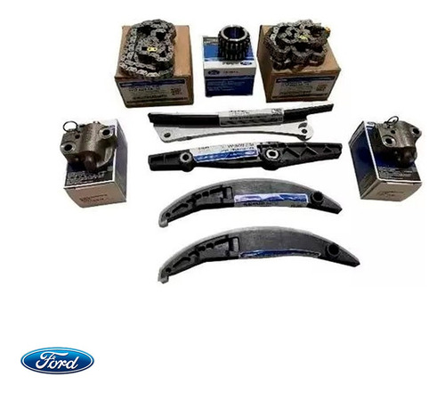 Kit Cadena De Tiempo Ford Escape 3.0 Original 9 Piezas