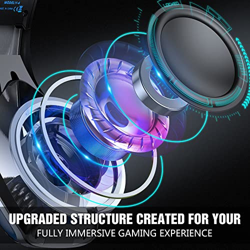 Auriculares Gaming Bengoo V-4 Con Micrófono Y Cancelación