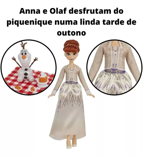 Boneca Frozen 2 Elsa E Olaf - Hasbro