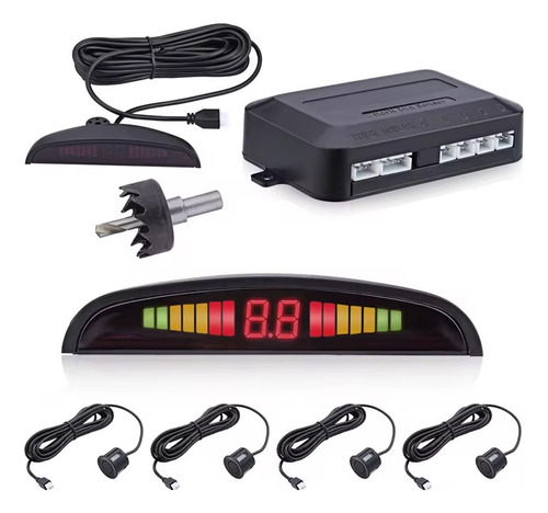 Sensor De Alarma De Retroceso Para Auto Seguridad Precision