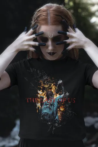 Camiseta Video Juego The Last Of Us 2 Ellie Arco