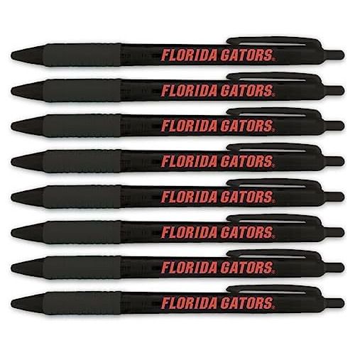 University Of Florida Gators Translucent 8 Pen Set 2526...