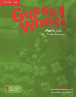 Guess What! American English 3 - Workbook + Online Resources