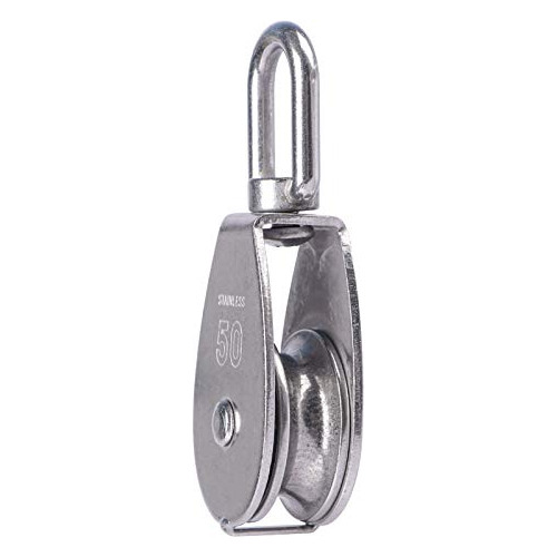 Polea De Polea Única Lordhardware M50 Acero Inoxidable...