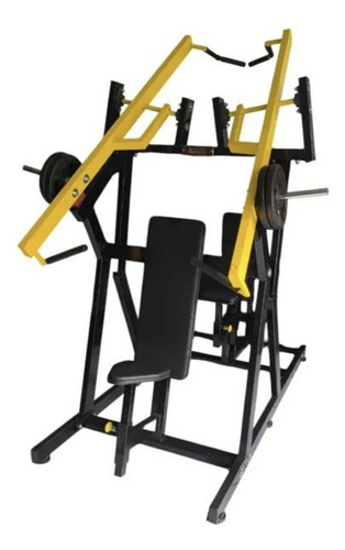 Equipamento Supino Conjugado Com Remada Preto