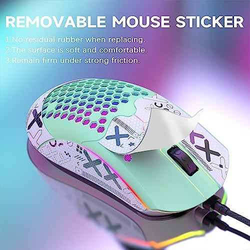 Ziyou Lang M5 Rgb Ratón Ligero Juegos Con Cable Con Dpi 6 65
