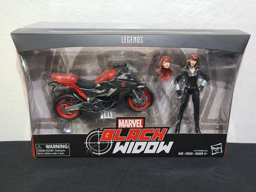 Black Widow Con Moto  Marvel Legends  2019 