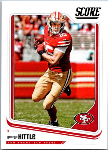 2018 Puntuación 284 Tarjeta De Fútbol De George Kittle San F