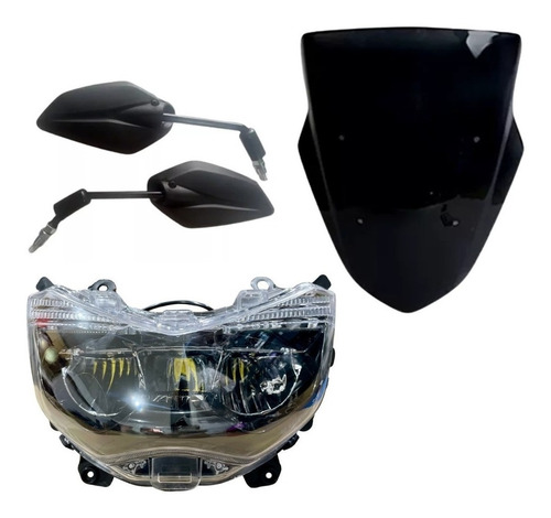 Farola Yamaha Nmax Version 1 + Visor Carenaje