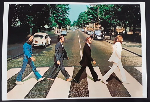 Poster The Beatles Abbey Road Nuevo Laser Rock