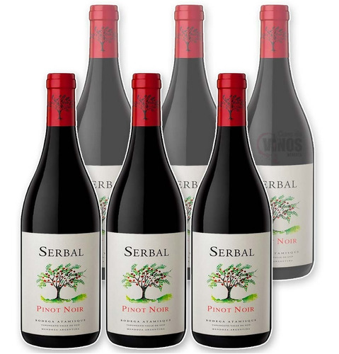 Vino Serbal Pinot Noir 750ml Caja X6