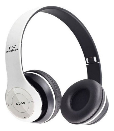 Auriculares Inalámbricos Mti P47 P47 Blanco Con Luz Led