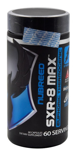 Nubreed Srx-8 Max 60 Capsulas Quemador Termogenico