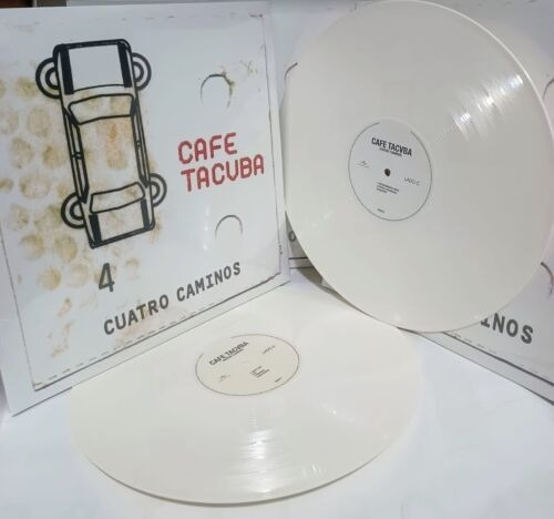 Cafe Tacuba Cuatro Caminos 2 Lp Vinyl Doble Color Blanco