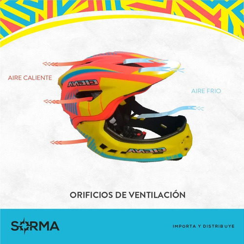 Imagen 8 de 10 de Casco De Bicicletas Niños 2 En 1 Con Luz Trasera
