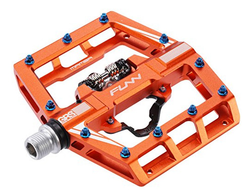 Pedales Spd De Doble Plataforma Funn Mamba, Montaje Con Clip