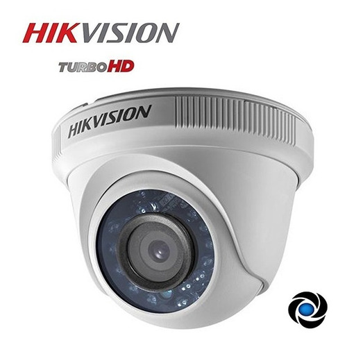 Camara Domo Cctv Hikvision 720p 1mp Hd Tvi Cvi Ahd Interior Seguridad Gran Angular