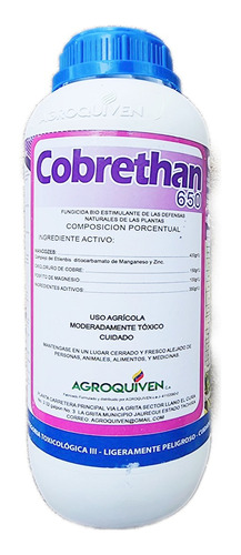 Cobrethan 1 Litro Fungicida Oxicloruro De Cobre