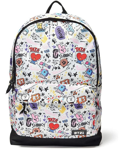 Mochila Bt21 De Bts, Army, Kpop, Tamaño Oficio, Portalaptop