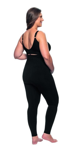Imagem 5 de 8 de Calça Legging Gestante Grávida Cintura Alta Preta Zee Rucci
