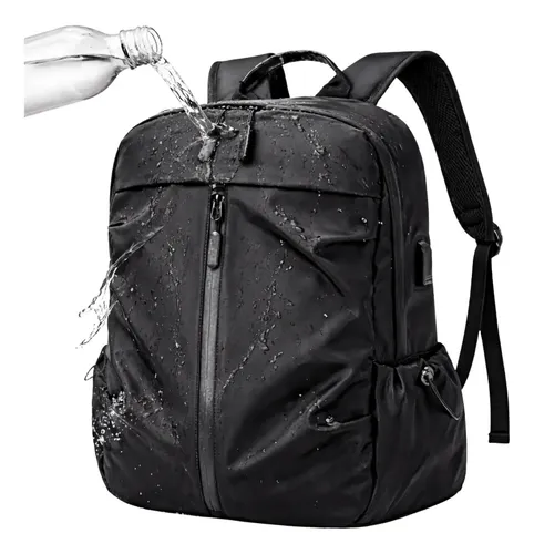 God Talent Mochila Masculina Faculdade Impermeável Notebook Entrada Usb