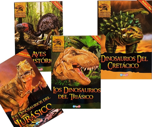 Pack Dinosaurios Y Aves Jurásicos / Prehistoria