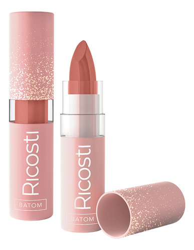 Batom Vegano Ricosti - Rosa Nude