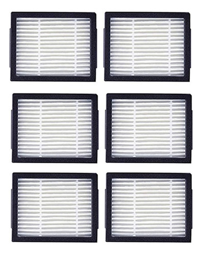 6 Filtros Hepa Para Irobot Roomba I3/i3+/i4/i7/i7+/e5/e6/e7